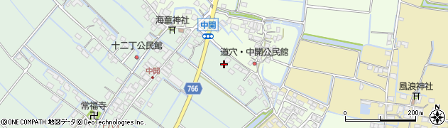 福岡県柳川市有明町8周辺の地図