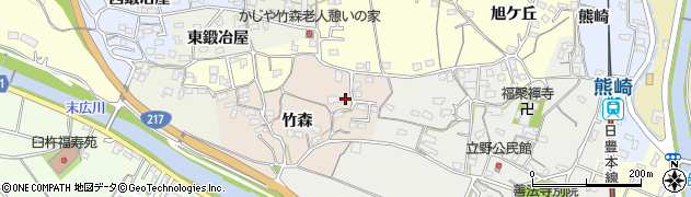 大分県臼杵市井村3158周辺の地図