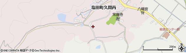 佐賀県嬉野市塩田町大字久間牛坂46周辺の地図