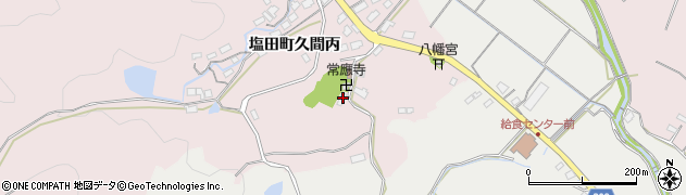 佐賀県嬉野市塩田町大字久間牛坂17周辺の地図