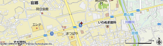 福田精肉店周辺の地図