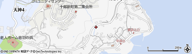 長崎県佐世保市東浜町周辺の地図