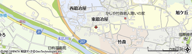 大分県臼杵市井村2994周辺の地図
