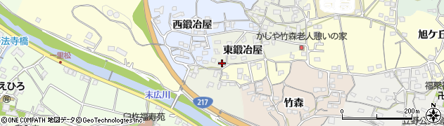 大分県臼杵市井村3017周辺の地図