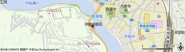 潮音荘旅館周辺の地図