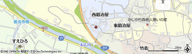 大分県臼杵市西鍛冶屋2938周辺の地図