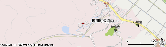 佐賀県嬉野市塩田町大字久間牛坂507周辺の地図