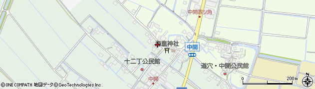 福岡県柳川市有明町28周辺の地図