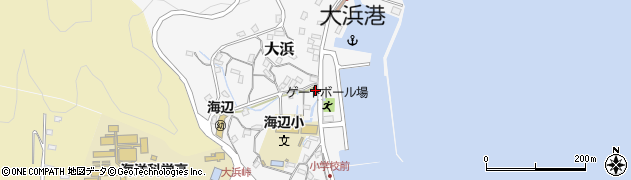 大分県臼杵市大浜185周辺の地図