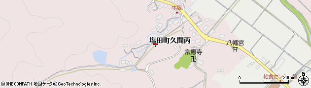 佐賀県嬉野市塩田町大字久間牛坂478周辺の地図