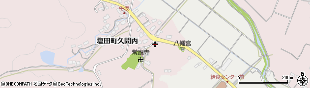 佐賀県嬉野市塩田町大字久間牛坂353周辺の地図