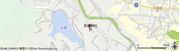 井石公民館周辺の地図