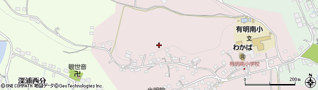 佐賀県白石町（杵島郡）深浦周辺の地図