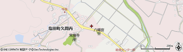佐賀県嬉野市塩田町大字久間牛坂6周辺の地図
