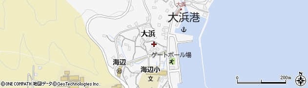 大分県臼杵市大浜205周辺の地図