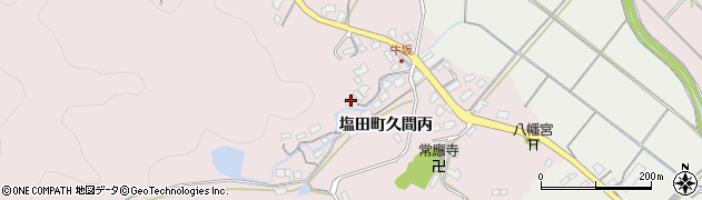 佐賀県嬉野市塩田町大字久間牛坂467周辺の地図