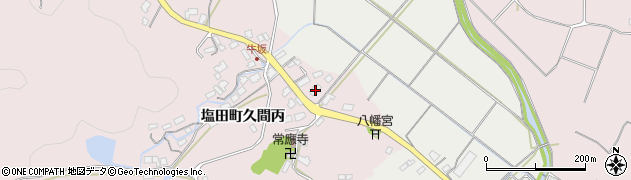 佐賀県嬉野市塩田町大字久間牛坂384周辺の地図