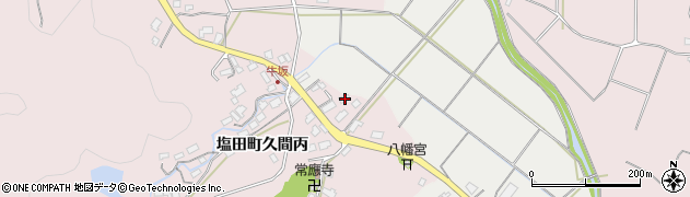 佐賀県嬉野市塩田町大字久間牛坂376周辺の地図