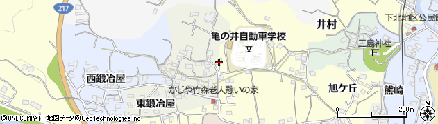 大分県臼杵市井村3315周辺の地図