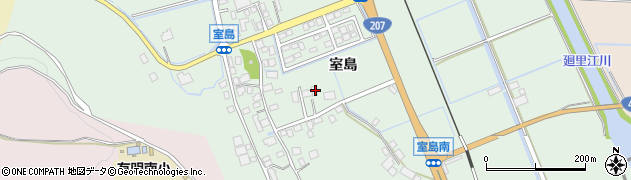 佐賀県杵島郡白石町室島286周辺の地図