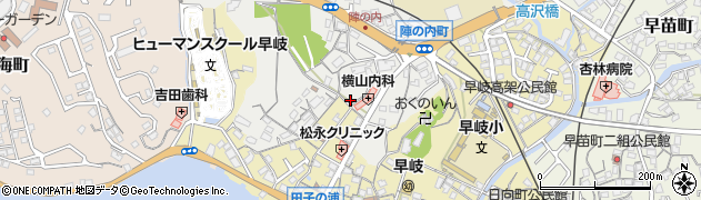 長崎県佐世保市陣の内町378周辺の地図