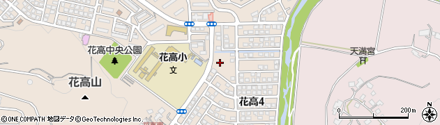 花高第三公園周辺の地図
