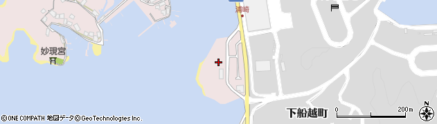 長崎県佐世保市船越町1622周辺の地図