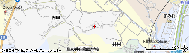 大分県臼杵市井村1117周辺の地図