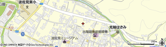 長崎県波佐見町（東彼杵郡）湯無田郷周辺の地図