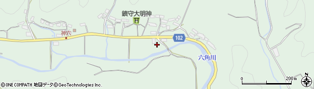 栗山時雄竹細工店周辺の地図