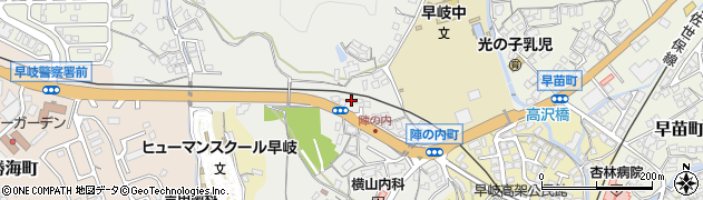 長崎県佐世保市陣の内町228周辺の地図