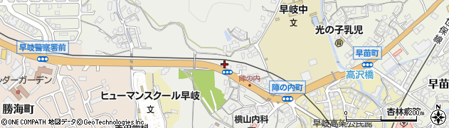 長崎県佐世保市陣の内町230周辺の地図