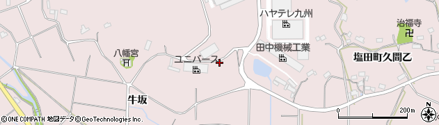 佐賀県嬉野市塩田町大字久間牛坂1057周辺の地図