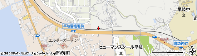 長崎県佐世保市陣の内町613周辺の地図