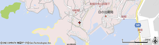 長崎県佐世保市船越町992周辺の地図