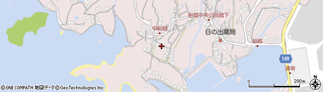 長崎県佐世保市船越町986周辺の地図