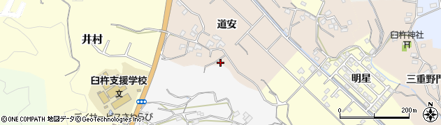 大分県臼杵市井村683周辺の地図