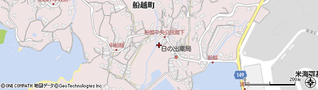 長崎県佐世保市船越町1217周辺の地図