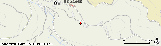 佐賀県白石町（杵島郡）白岩周辺の地図