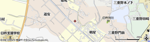 大分県臼杵市井村144周辺の地図