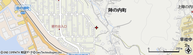 長崎県佐世保市若竹台町88周辺の地図