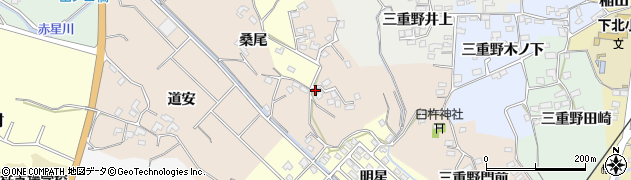 大分県臼杵市井村184周辺の地図