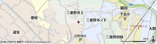 大分県臼杵市三重野井上567周辺の地図