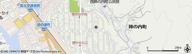 長崎県佐世保市若竹台町220周辺の地図