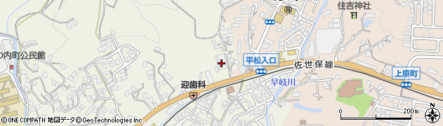 株式会社西九州　本社周辺の地図