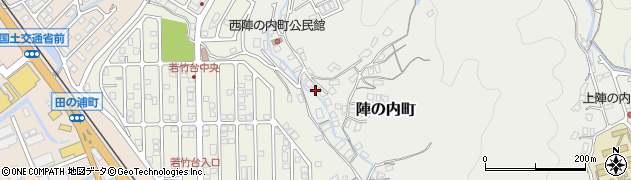長崎県佐世保市陣の内町688周辺の地図
