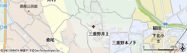 大分県臼杵市三重野井上346周辺の地図