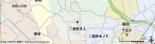 大分県臼杵市三重野井上352周辺の地図