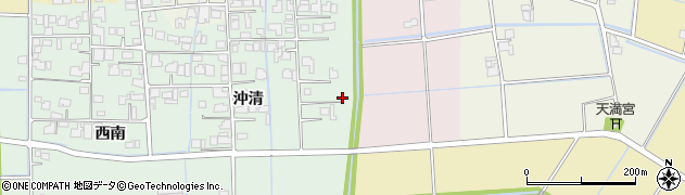 佐賀県杵島郡白石町沖清1659周辺の地図