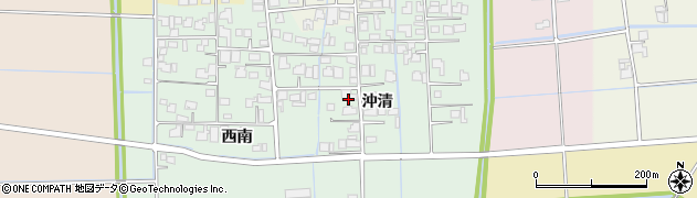 佐賀県杵島郡白石町沖清1183周辺の地図